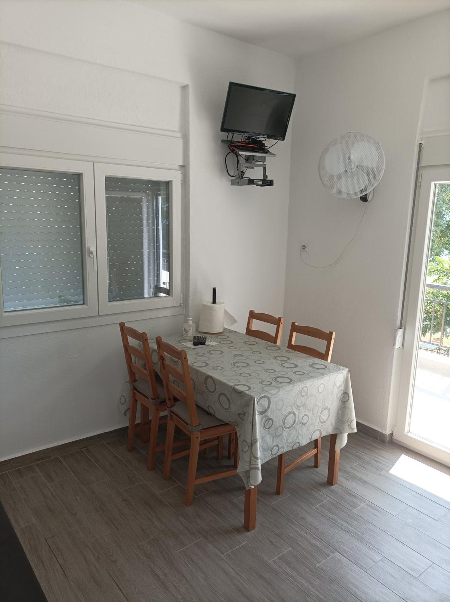 Apartmán Kleanthis Blue Vrasná Exteriér fotografie